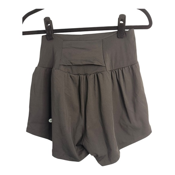 Halara SoftlyZero Airy‎ Super High Waisted Cool Touch Yoga Shorts Black M NWT - Picture 5 of 9